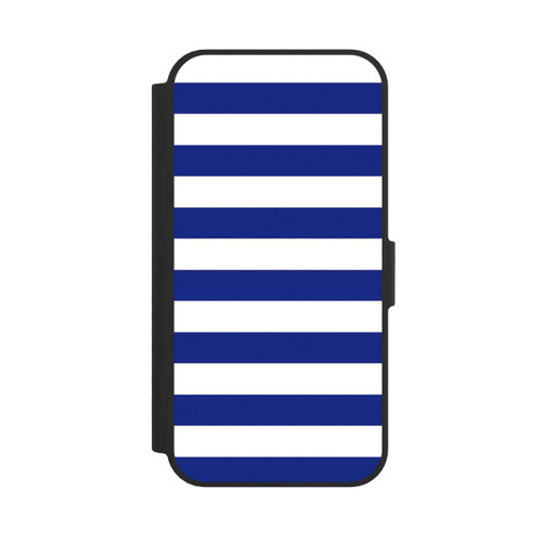 Apple iPhone 16e NIVOflip Sailorstripes Blau