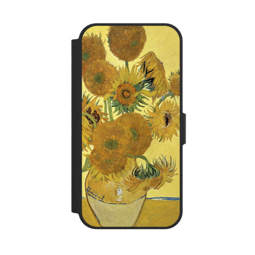 Apple iPhone 16e NIVOflip Sonnenblumen by Vincent van Gogh