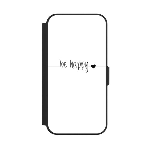 Apple iPhone 16e NIVOflip Be Happy White Background