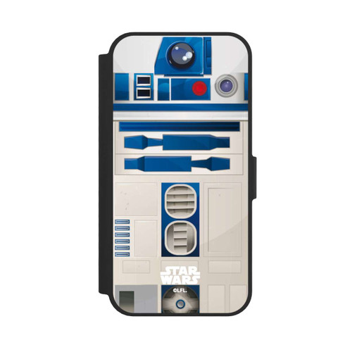 Apple iPhone 16e NIVOflip R2D2 Gros plan