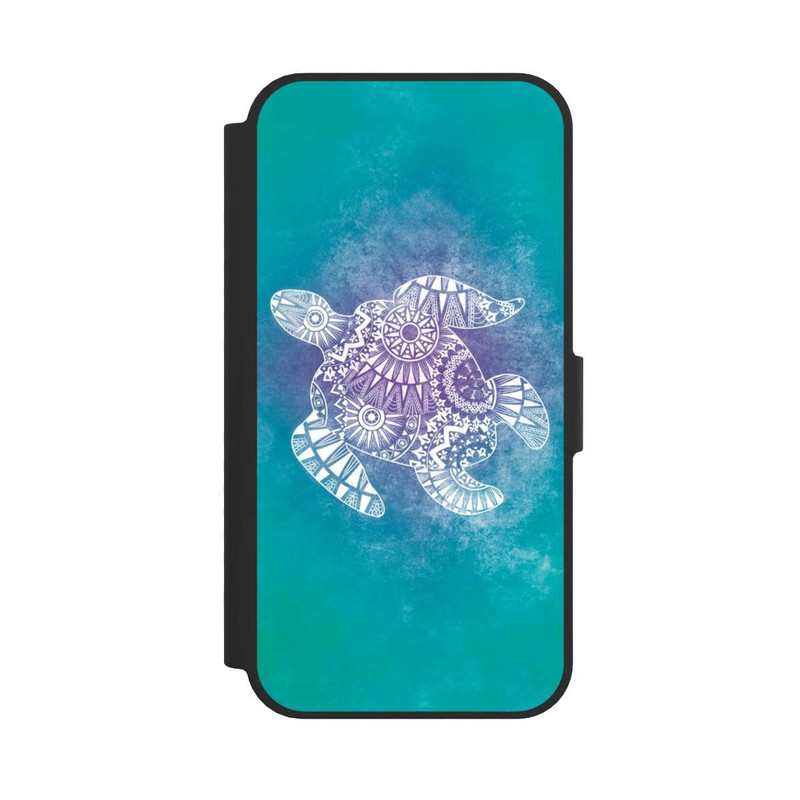 iPhone 16e NIVOflip Mandala Schildkröte