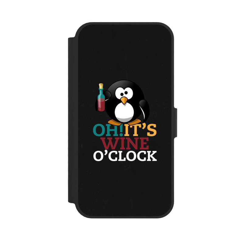 iPhone 16e NIVOflip Wine O'Clock