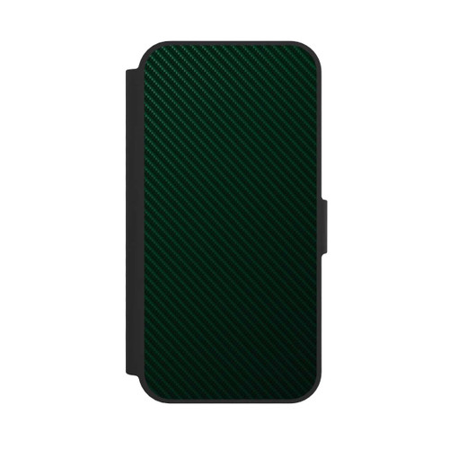 Apple iPhone 16e NIVOflip British Racing Green Carbon