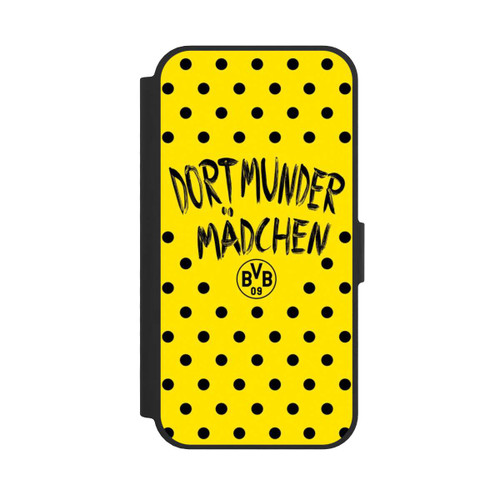 Apple iPhone 16e NIVOflip BVB Dortmunder Mädel Punkte