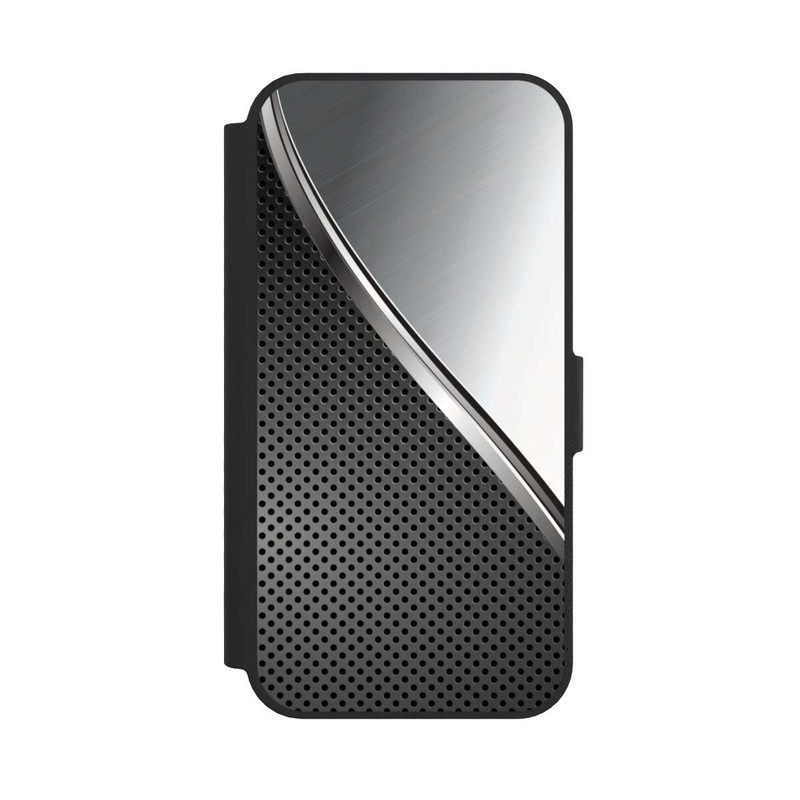 iPhone 16e NIVOflip Surface Métallique en Duo