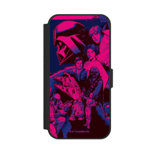 Apple iPhone 16e NIVOflip Star Wars Characters - Ultraviolet