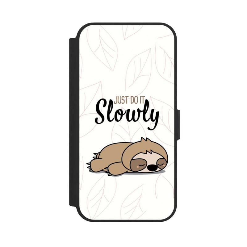 iPhone 16e NIVOflip Just Do It Slowly Sloth