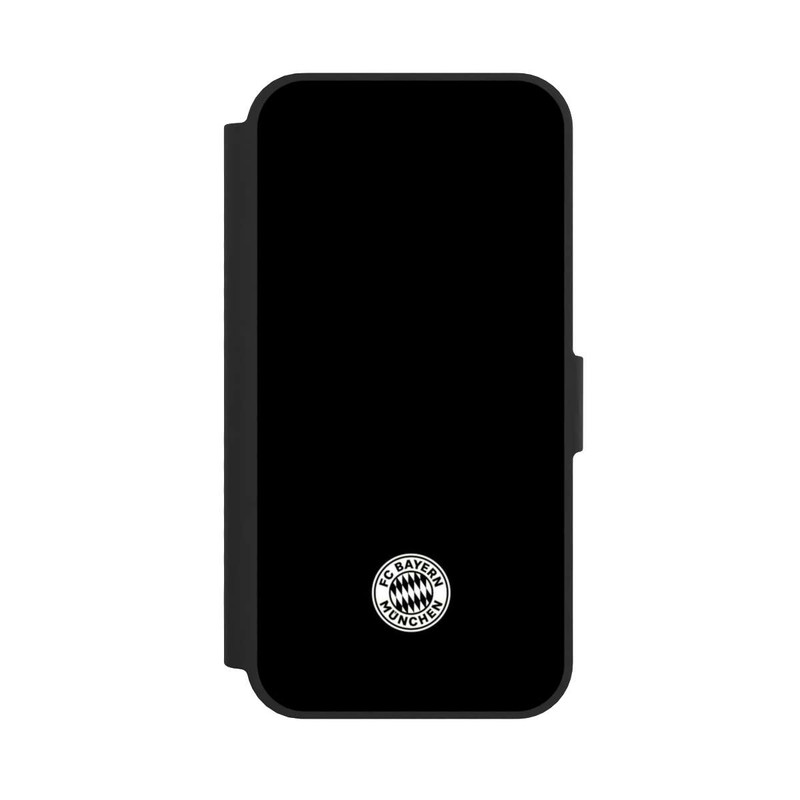 iPhone 16e NIVOflip Classic FCB Logo - white on black