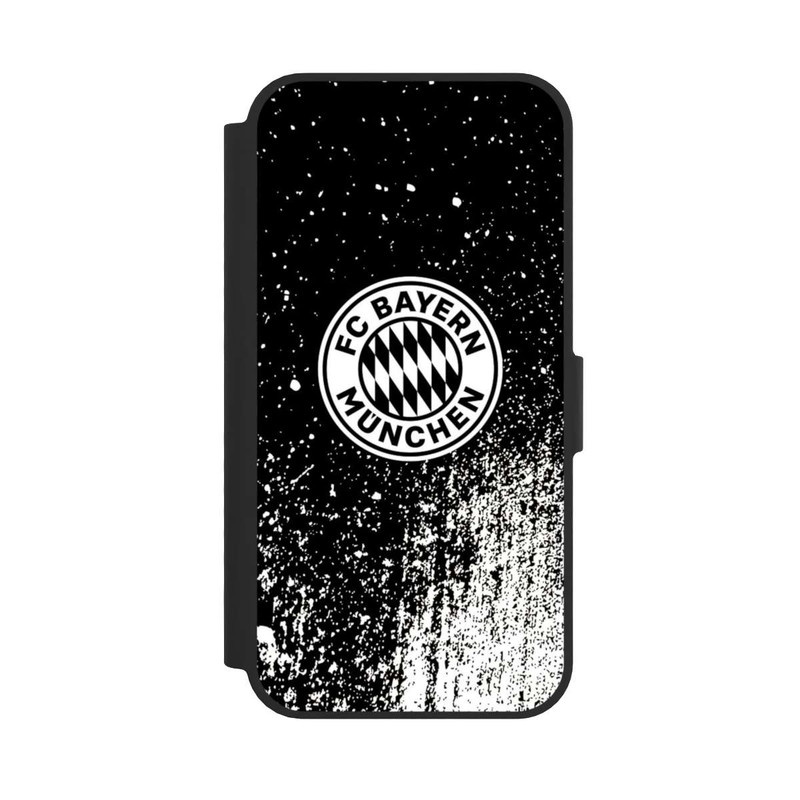 iPhone 16e NIVOflip Splatter Schwarz - FCB