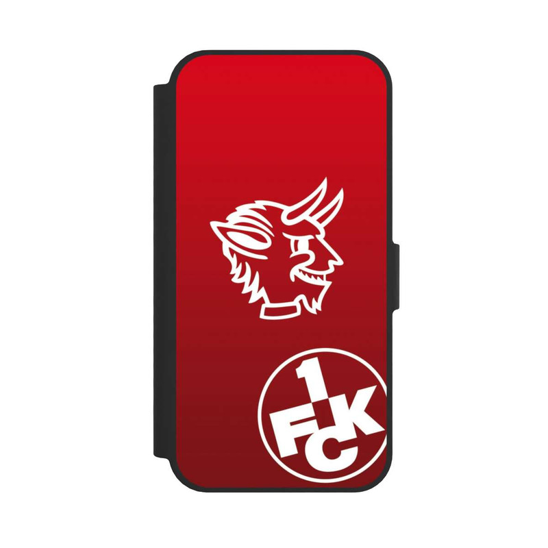 iPhone 16e NIVOflip Teufelskopf FCK auf Rot