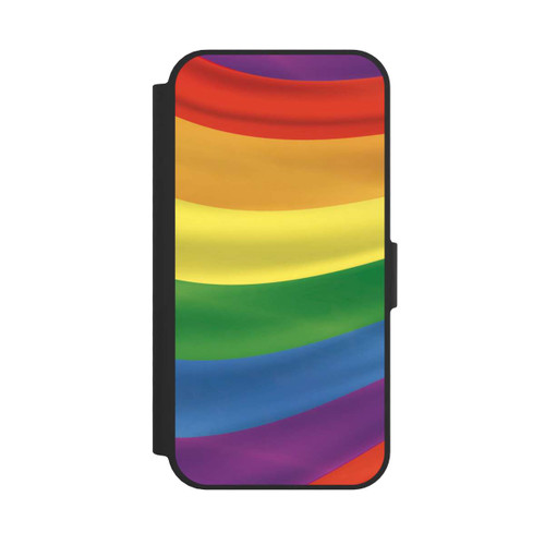 Apple iPhone 16e NIVOflip Pride Flagge