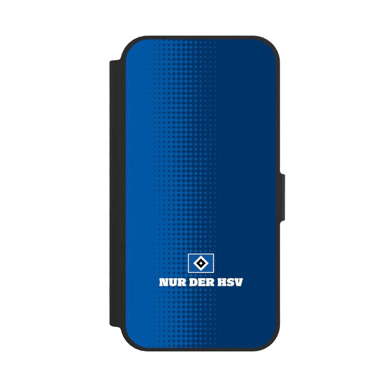 iPhone 16e NIVOflip Nur der HSV - Rautenraster Blau