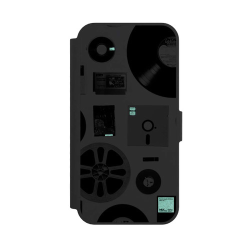 Apple iPhone 16e NIVOflip Data Tea transparent