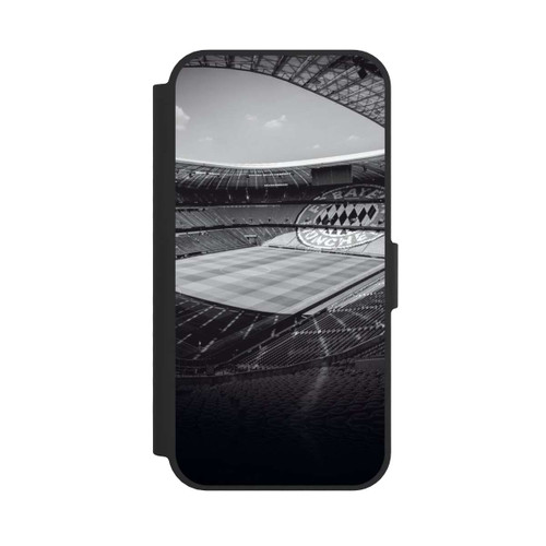 Apple iPhone 16e NIVOflip Stadion FC Bayern - Black White