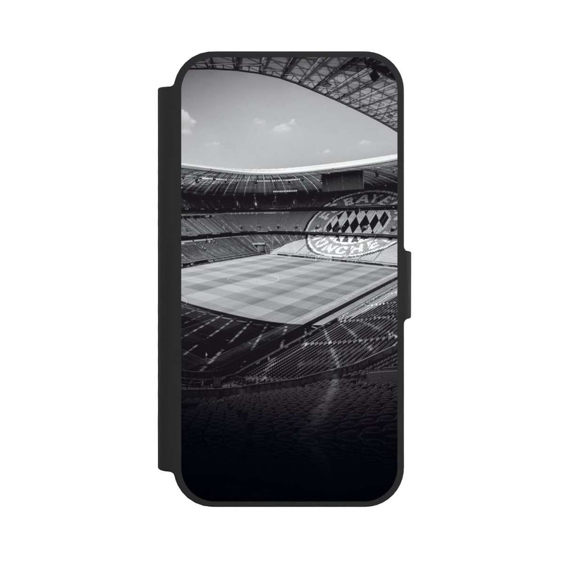iPhone 16e NIVOflip Stadion FC Bayern - Black White