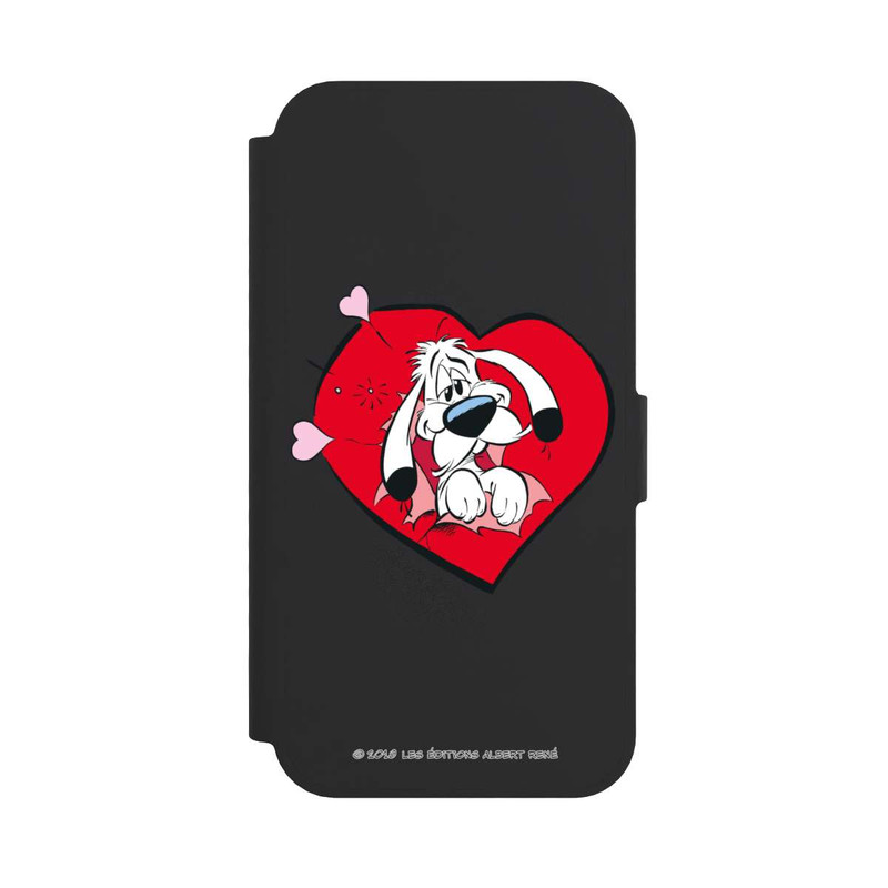 iPhone 16e NIVOflip Idéfix Amoureux Transparent