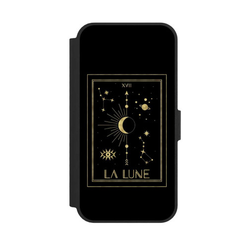 Apple iPhone 16e NIVOflip La Lune Gold Look