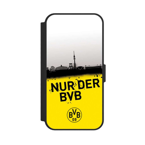 Apple iPhone 16e NIVOflip Nur der BVB - Silhouette