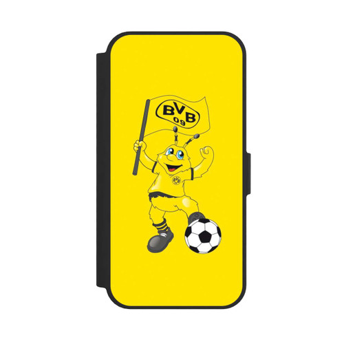 Apple iPhone 16e NIVOflip Emma mit Fahne - BVB
