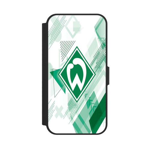 Apple iPhone 16e NIVOflip Weiße Grafikelemente - Werder Bremen