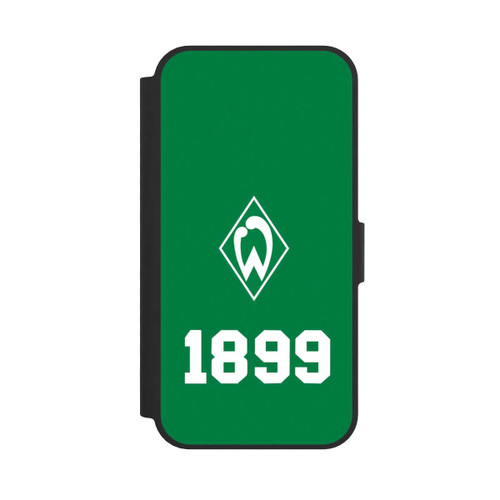 Apple iPhone 16e NIVOflip 1899 Grün-Weiß Lebenslang Grün - Werder Bremen