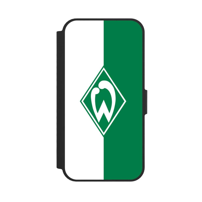 iPhone 16e NIVOflip Weiß-Grün - Werder Bremen