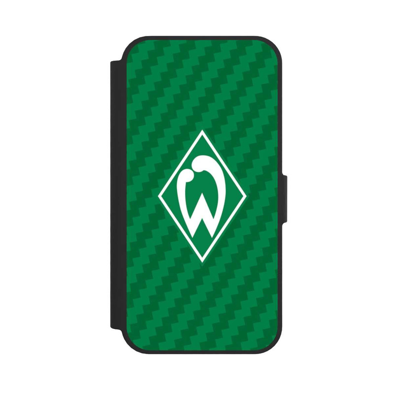 iPhone 16e NIVOflip Carbonlook - Werder Bremen
