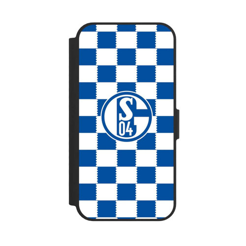 Apple iPhone 16e NIVOflip Muster Schalke 04