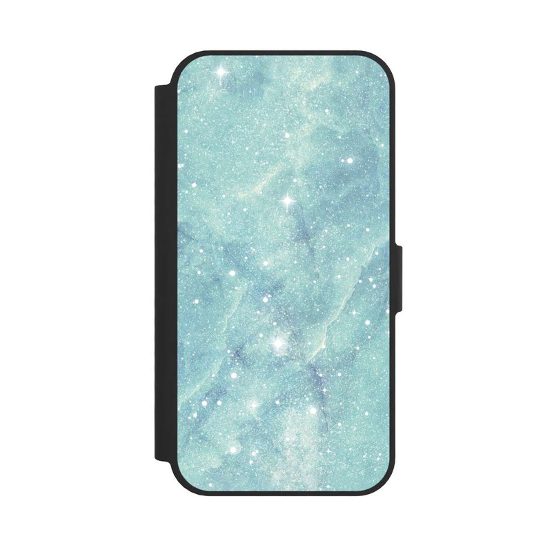 iPhone 16e NIVOflip Glänzender Sternenmarmor