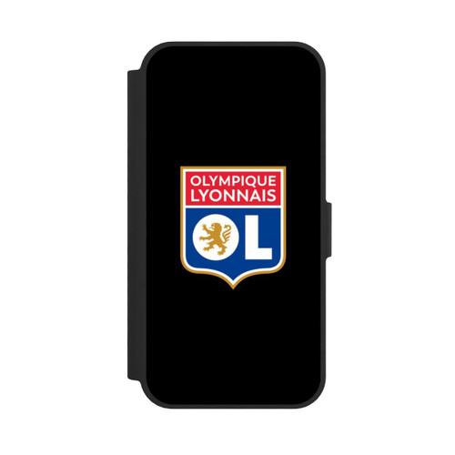 Apple iPhone 16e NIVOflip Olympique Lyonnais Noir