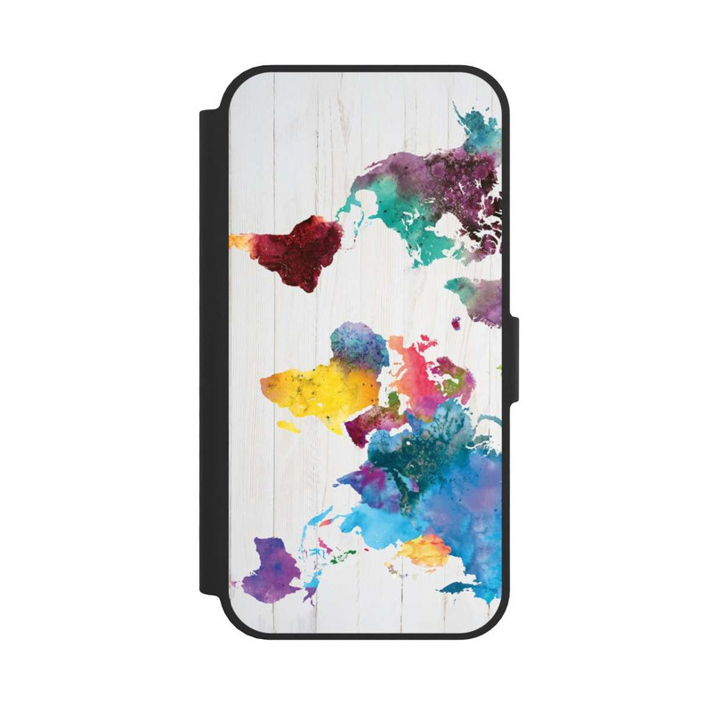 iPhone 16e NIVOflip Welt Farbig 1
