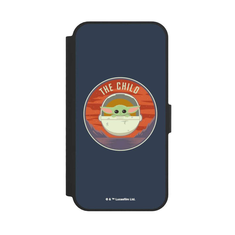 iPhone 16e NIVOflip The Child Badge bleu