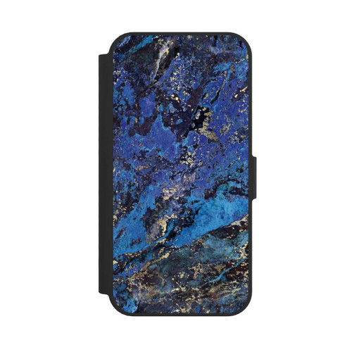 Apple iPhone 16e NIVOflip Lapislazuli blau und gold