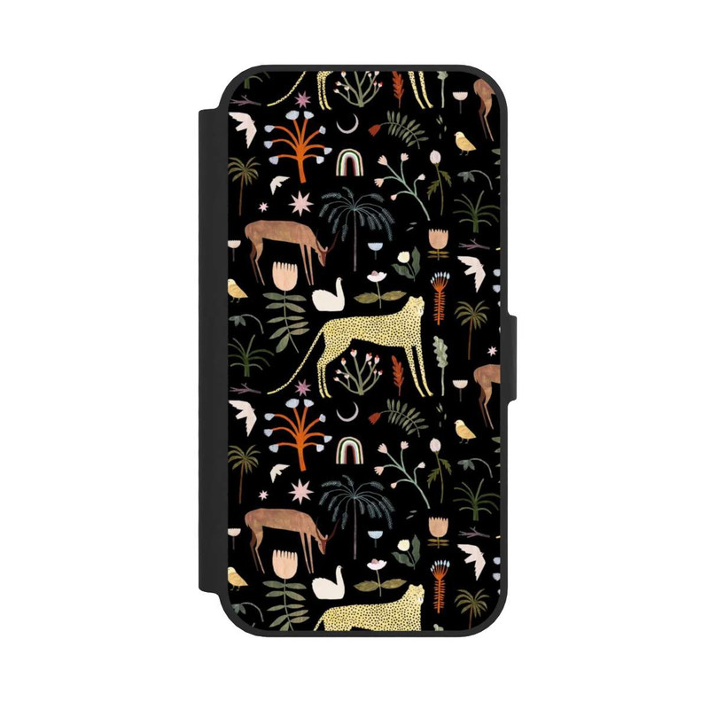 iPhone 16e NIVOflip Wild garden letters by Léa Le Pivert