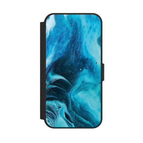 Apple iPhone 16e NIVOflip Flüssig Blau