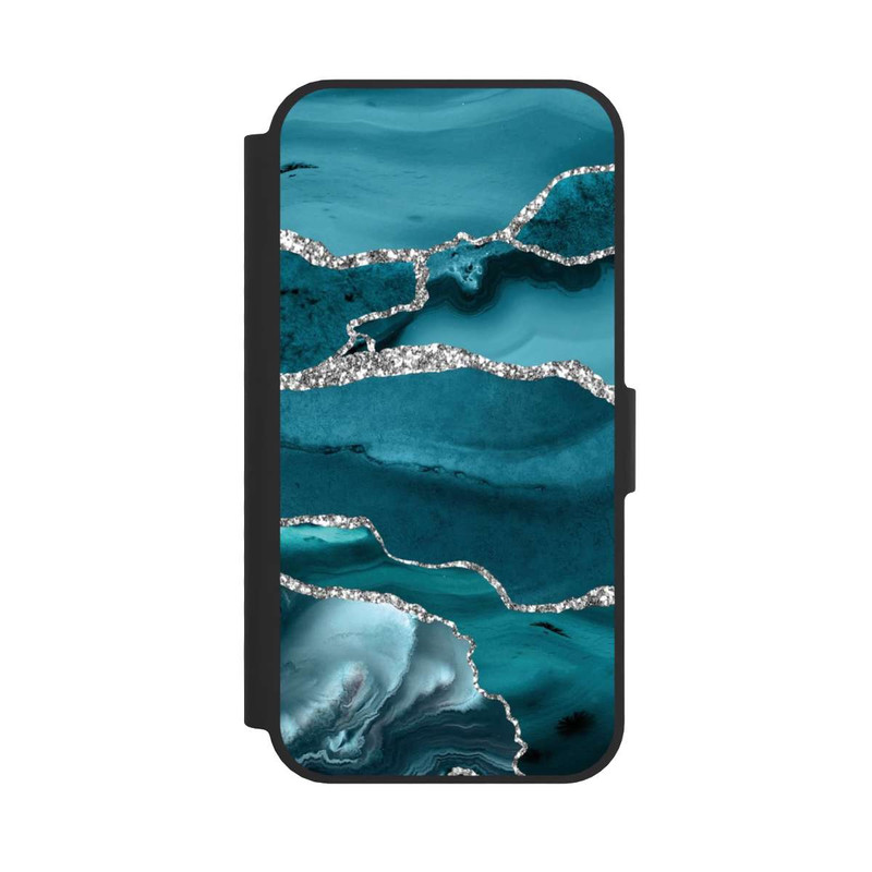 iPhone 16e NIVOflip Gletscher Eis Marmor