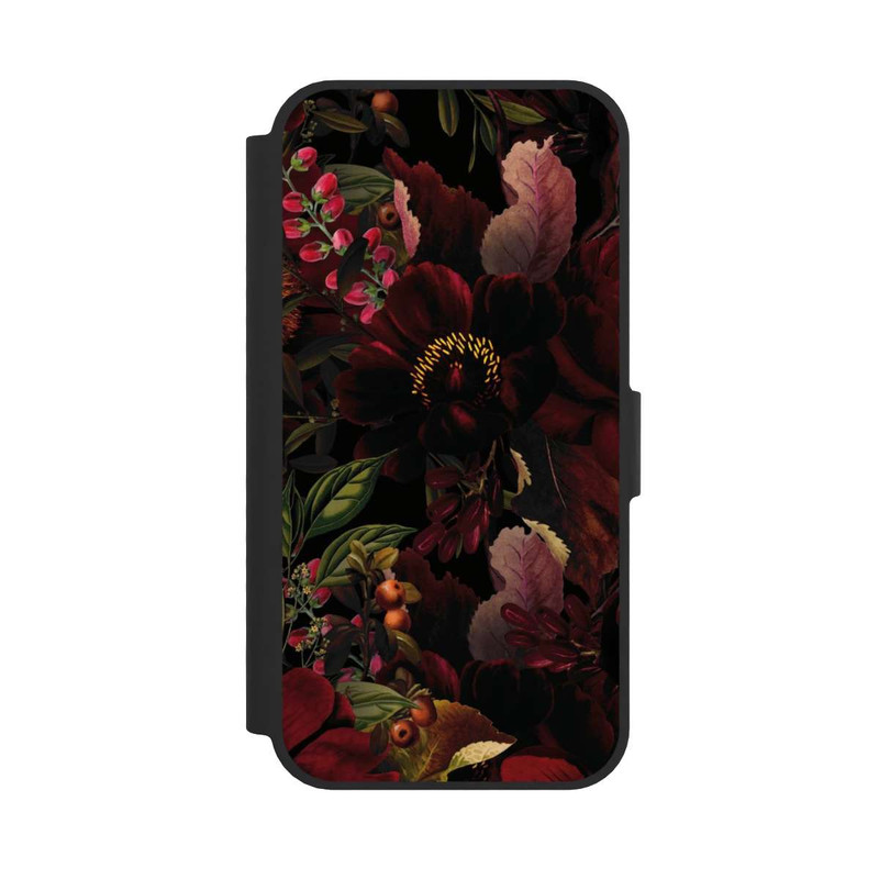 iPhone 16e NIVOflip Dunkle Blumenwiese