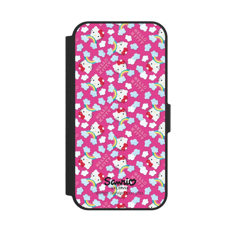 iPhone 16e NIVOflip Hello Kitty Regenbogenmuster