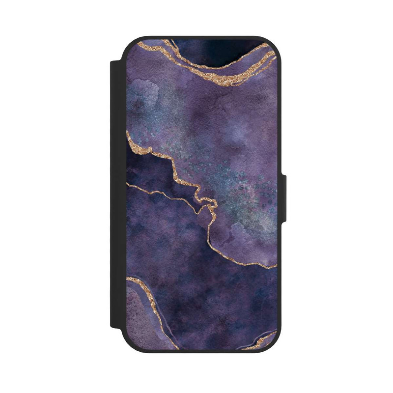 iPhone 16e NIVOflip Pierre précieuse Glamour violet