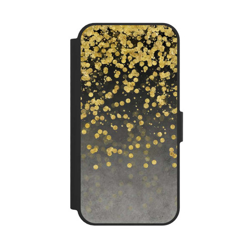 Apple iPhone 16e NIVOflip Golden Glamour Rain