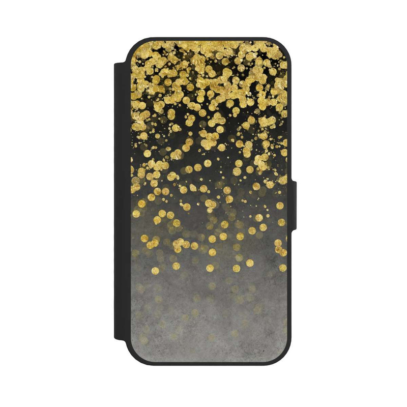 iPhone 16e NIVOflip Golden Glamour Rain