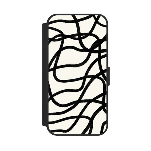 Apple iPhone 16e NIVOflip Black Lines