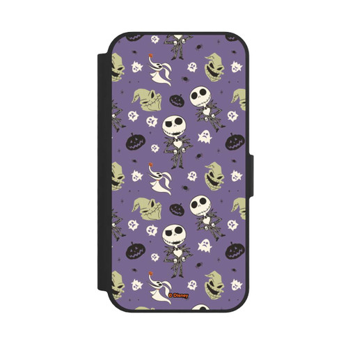 Apple iPhone 16e NIVOflip L'etrange Noël de Monsieur Jack Violet