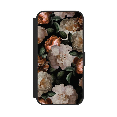 Apple iPhone 16e NIVOflip Tapete mit Kupferrosen