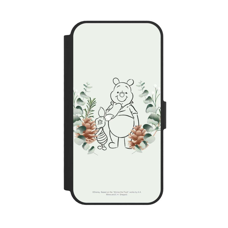 iPhone 16e NIVOflip Grüne Liebe Puuh und Ferkel