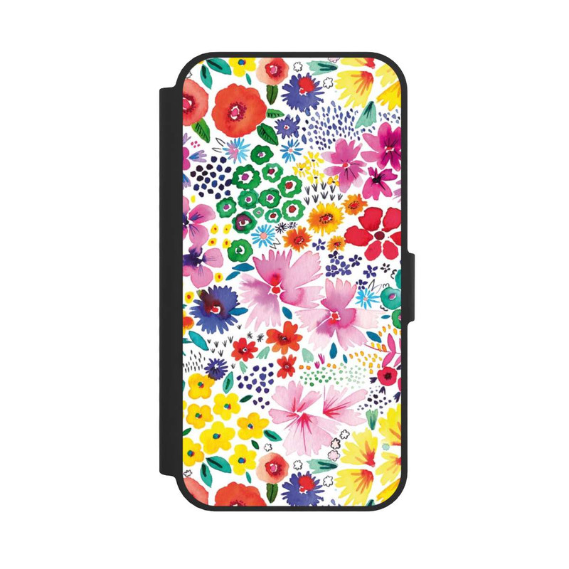 iPhone 16e NIVOflip Kunstvolle kleine Frühlingsblumen
