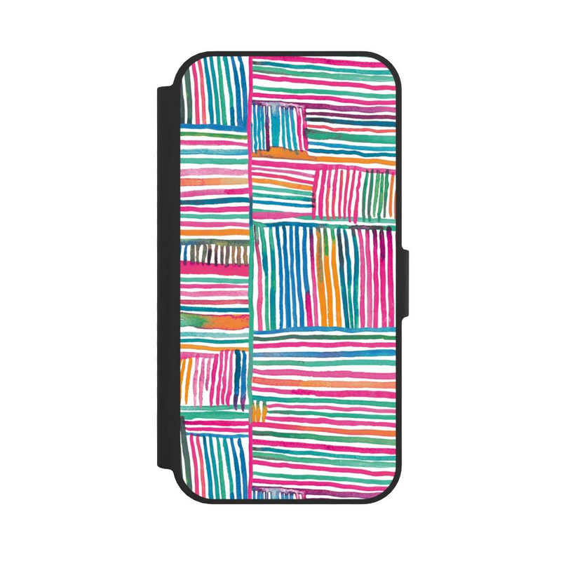 iPhone 16e NIVOflip Aquarelllinien Entspannung