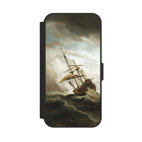Apple iPhone 16e NIVOflip A Ship on the High Seas Caught by a Squall
