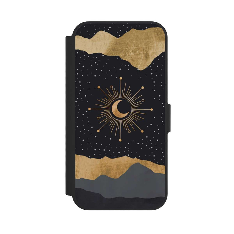 iPhone 16e NIVOflip Sternennacht Gold
