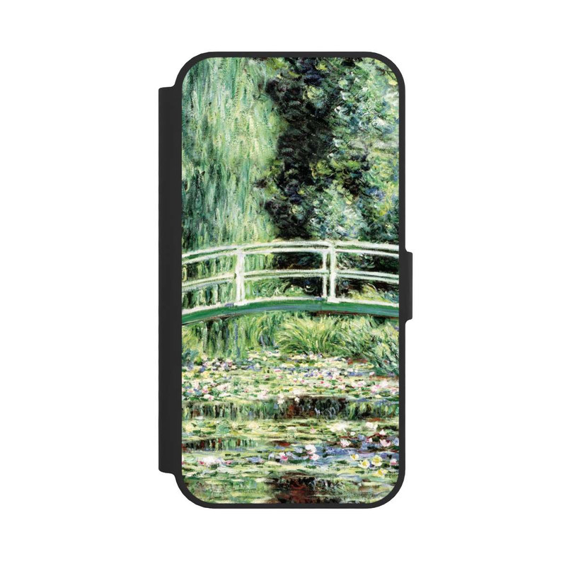 iPhone 16e NIVOflip Weiße Seerosen von Claude Monet